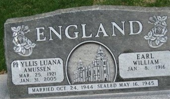 Phyllis Luana Amussen England Phyllis Luana Amussen England