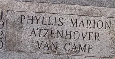 Phyllis Marion Atzenhover Van Camp Phyllis Marion Atzenhover Van Camp