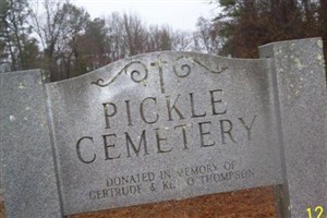Pickle Cemetery Pickle Cemetery