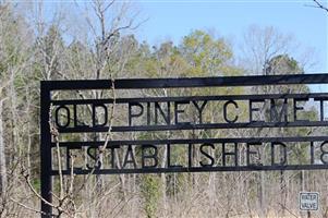 Old Piney Cemetery (10 Miles East of Monticello)