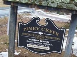 Piney Creek Assoc Reformed Presbyt'n Ch Cemetery