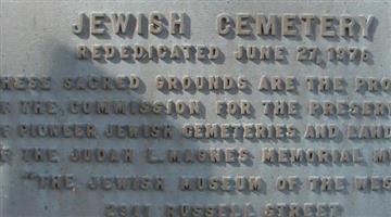 Pioneer Jewish Cemetery