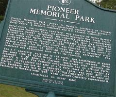Pioneer Memorial Park Cemetery