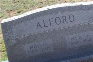 Pleas A Alford