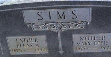 Pleas A. Sims