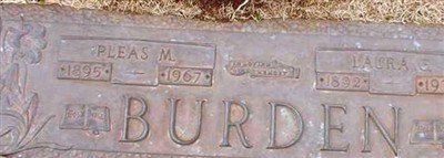 Pleasant Madison "Pleas" Burden Pleasant Madison "Pleas" Burden
