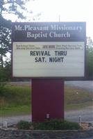 Mount Pleasant Missionary Baptist Church