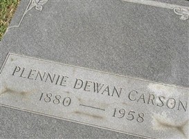 Plennie Dewan Carson Plennie Dewan Carson