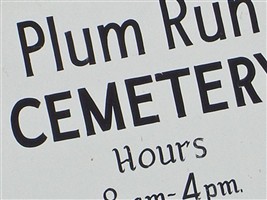 Plum Run Cemetery Plum Run Cemetery