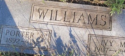 Porter Alvin Williams Porter Alvin Williams