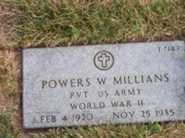 Powers W. Millian Powers W. Millian