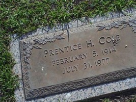 Prentice H. Cole Prentice H. Cole