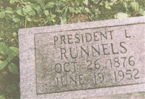 President Lee Runnels President Lee Runnels