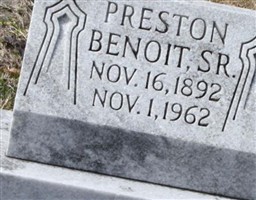 Preston Benoit, Sr Preston Benoit, Sr