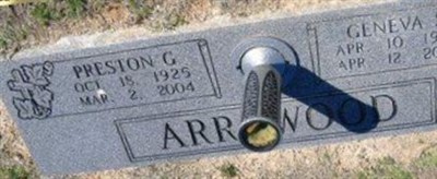 Preston G Arrowood Preston G Arrowood