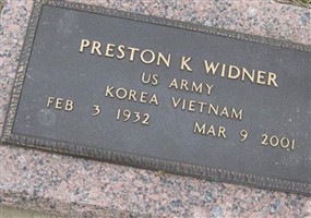 Preston K Widner Preston K Widner