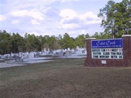 Cedar Creek Primative Baptist Church Cementery Cedar Creek Primative Baptist Church Cementery
