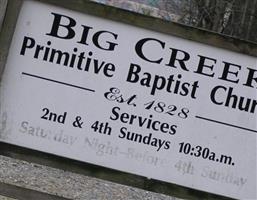 Big Creek Primitive Baptist Church Cemetery