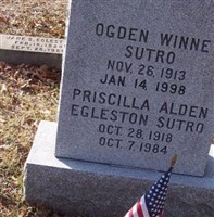 Priscilla Alden Egleston Sutro Priscilla Alden Egleston Sutro