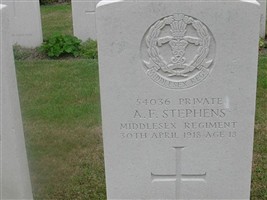 Private Alec Fred Stephens Private Alec Fred Stephens