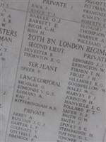Private Alfred Cottrell Private Alfred Cottrell