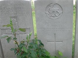 Private Arthur Birkby