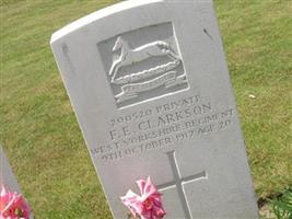 Private Frank Clarkson