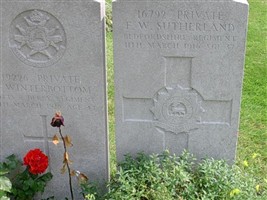 Private F W Sutherland