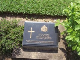 Private Geoffrey Lionel Raven