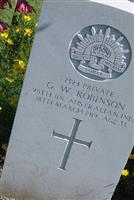 Private George William Robinson