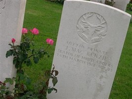 Private J Mackenzie Private J Mackenzie