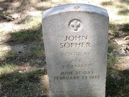Private John Sopher Private John Sopher