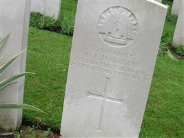 Private Osborne Leslie Harrison