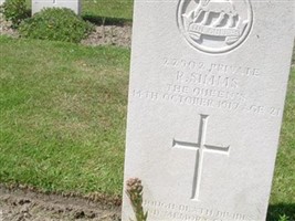 Private R Simms Private R Simms