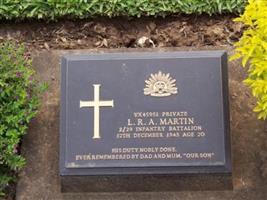 Private Leo Robert Arthur Martin