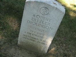 Private Robert Ditzler Dickinson Private Robert Ditzler Dickinson