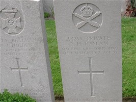 Private Robert Haydn Haslam Private Robert Haydn Haslam