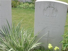 Private Thomas Baxter Mcgregor