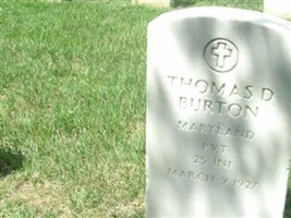 Private Thomas D Burton