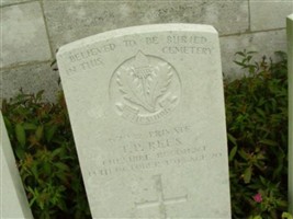 Private Thomas Goor Rees Private Thomas Goor Rees