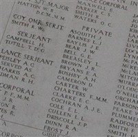 Private Walter Leslie Peake