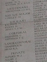 Private William Arthur Chick
