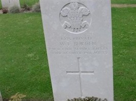 Private William Frederick Burden Private William Frederick Burden