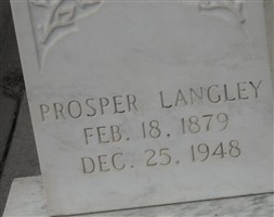 Prosper Langley Prosper Langley