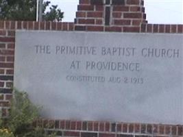 Providence Primitive Baptist Church Cemetery