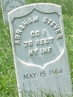Pvt Abraham Stever Pvt Abraham Stever