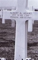 Pvt Albert A Adams Pvt Albert A Adams