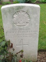 Pvt Albert Leslie Featherston