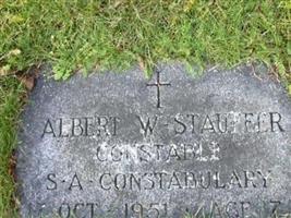 Pvt Albert William Stauffer