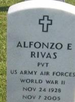 Pvt Alfonzo E. Rivas